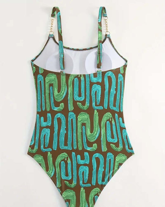 Naia – Tribal Muse One-Piece Swimsuit for Women