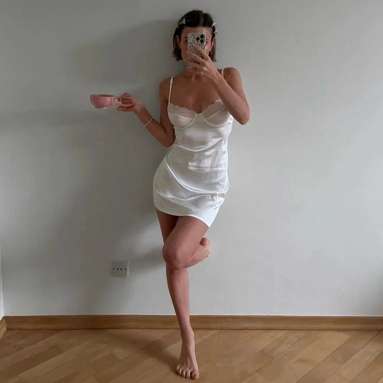 Amihan – Satin Nightdress for Woman