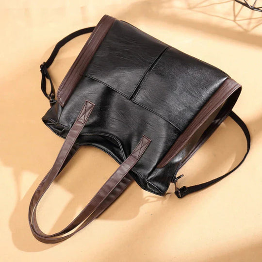 Aaliyah – Classic Leather Tote Bag for Women