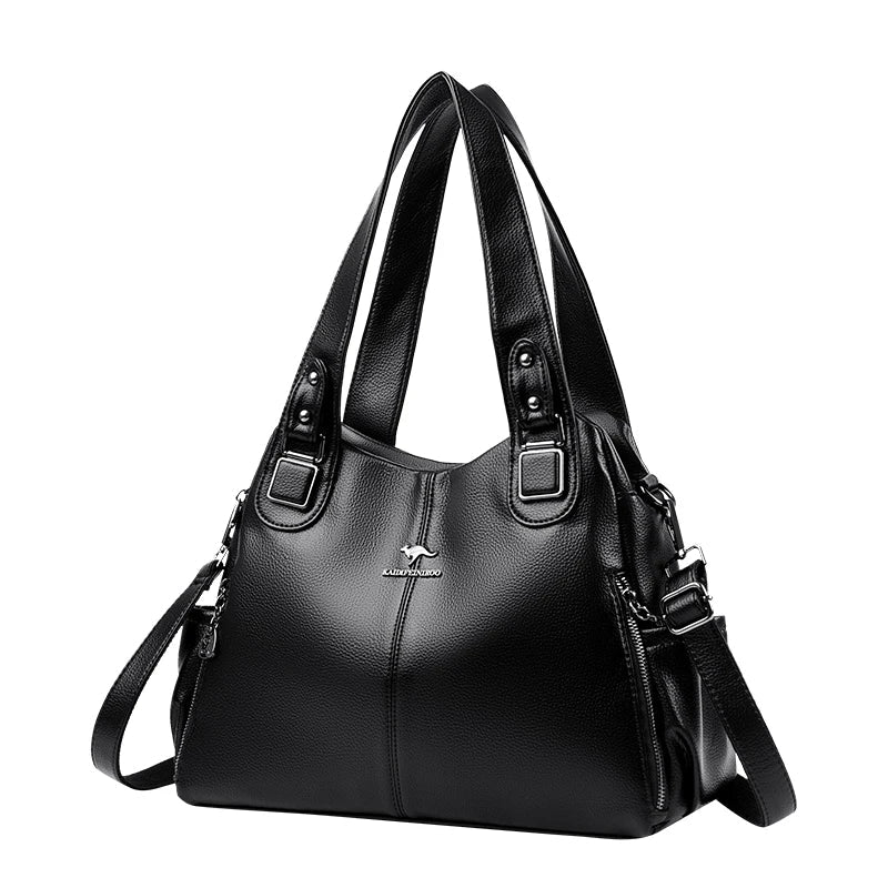 Marg – Classic Soft Leather Shoulder Bag for Women