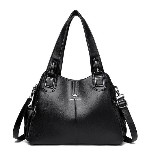 Marg – Classic Soft Leather Shoulder Bag for Women
