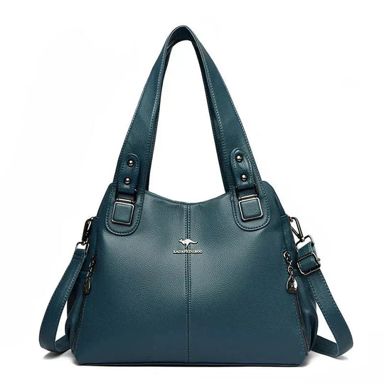 Marg – Classic Soft Leather Shoulder Bag for Women