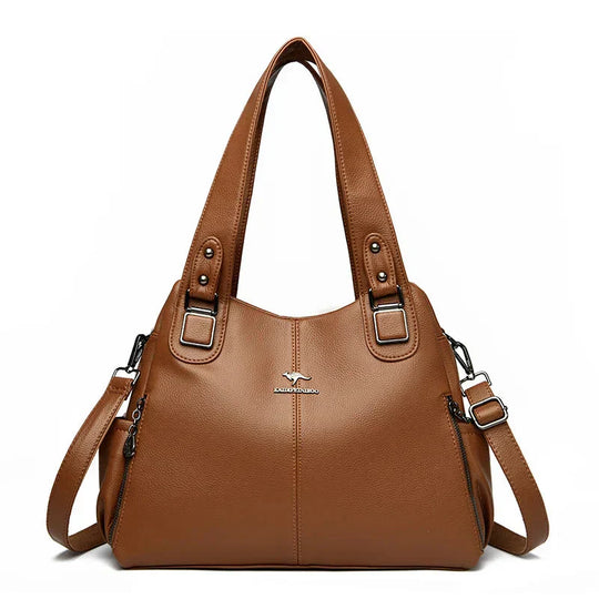 Marg – Classic Soft Leather Shoulder Bag for Women