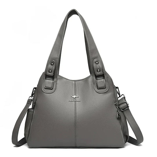 Marg – Classic Soft Leather Shoulder Bag for Women