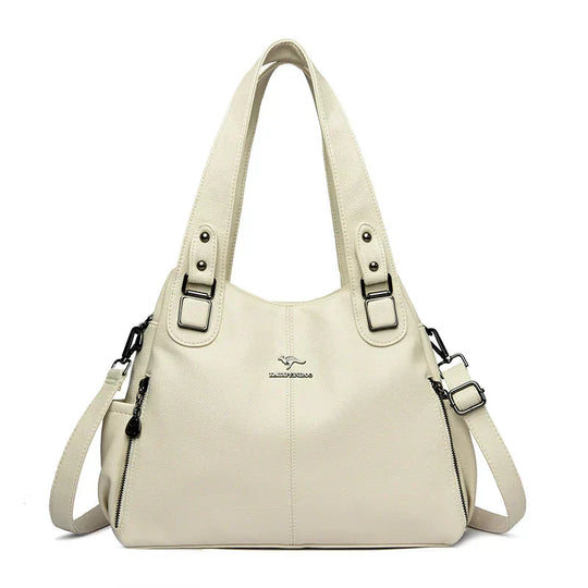 Marg – Classic Soft Leather Shoulder Bag for Women