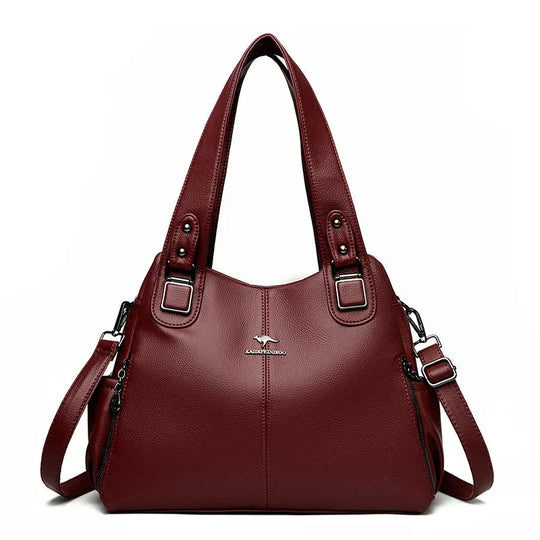 Marg – Classic Soft Leather Shoulder Bag for Women