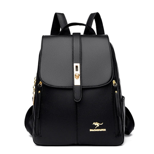 Sheila – Sleek Leather Backpack for Women