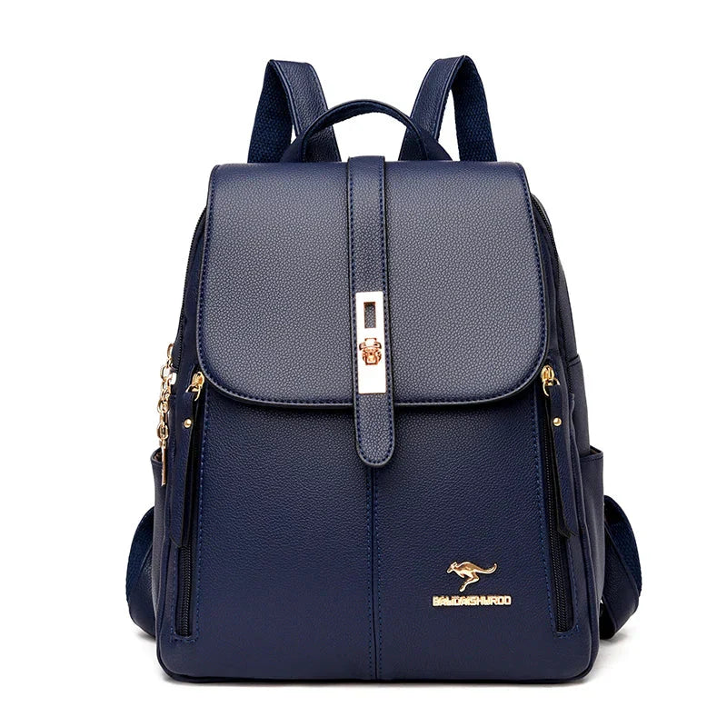 Sheila – Sleek Leather Backpack for Women