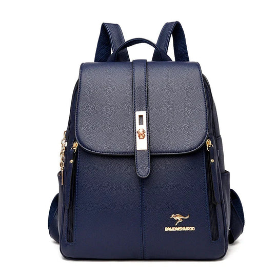 Sheila – Sleek Leather Backpack for Women