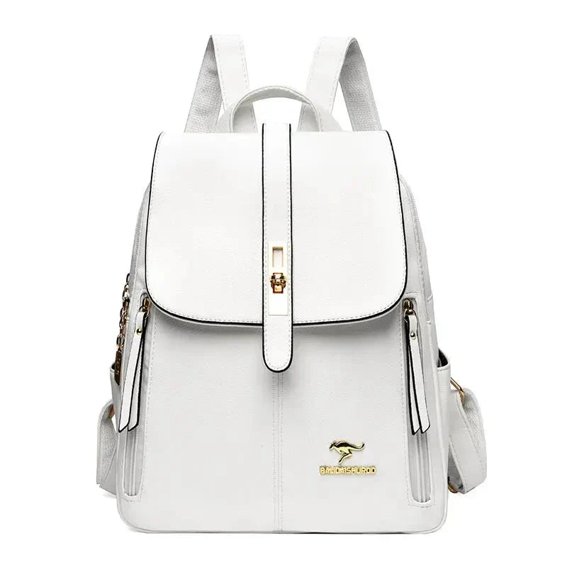 Sheila – Sleek Leather Backpack for Women