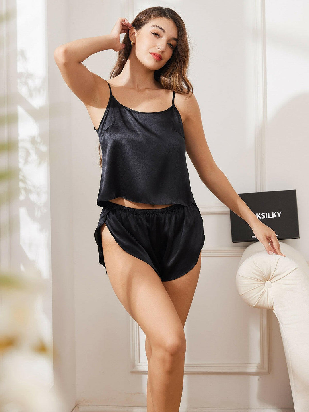 Danaya – Silk Camisole Set for Women