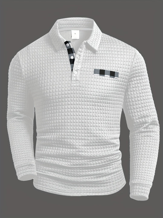 Enrique – Long-Sleeve Polo Shirt for Men