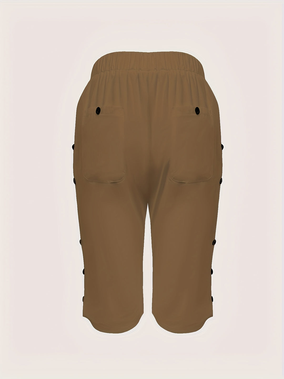 Bianca – Button-Side Summer Bermuda for Women