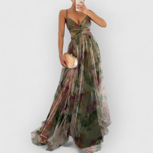 Laura | Maxi Dress with Floral Print