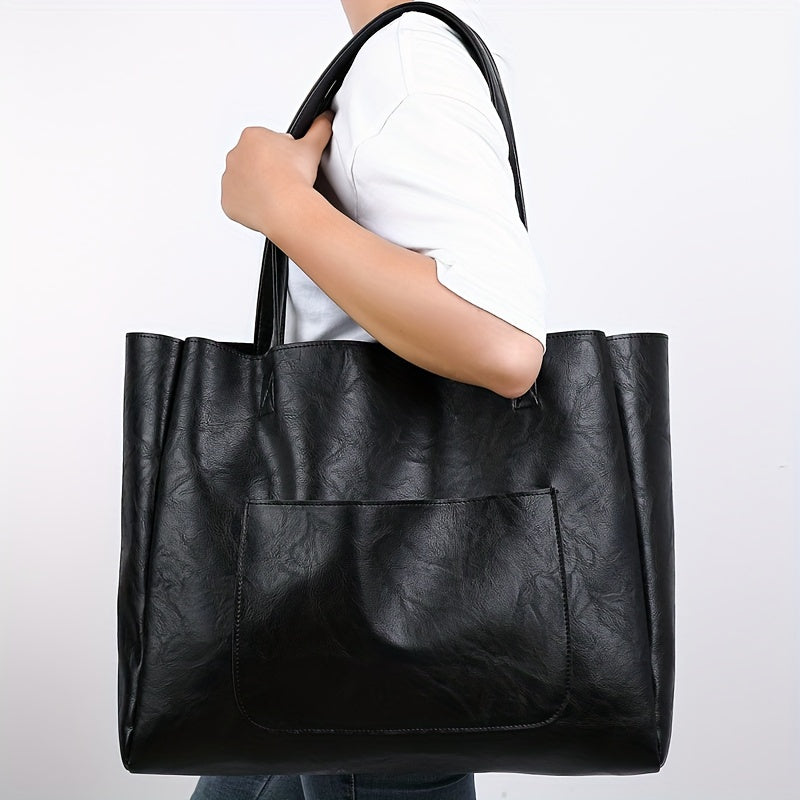 Elora – Luxe Leather Tote Bag for Women