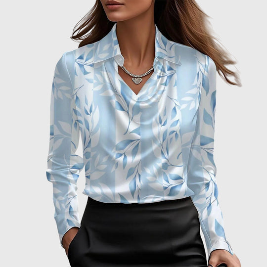 Samaire – Elegant Satin Blouse for Women