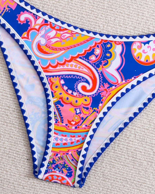 Vasilisa – Paisley Bandeau Bikini for Woman