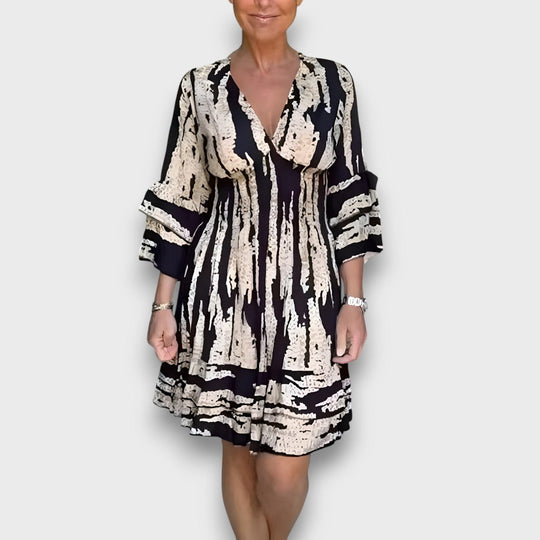 Teralya – Summer Dress with Ruffled Sleeves