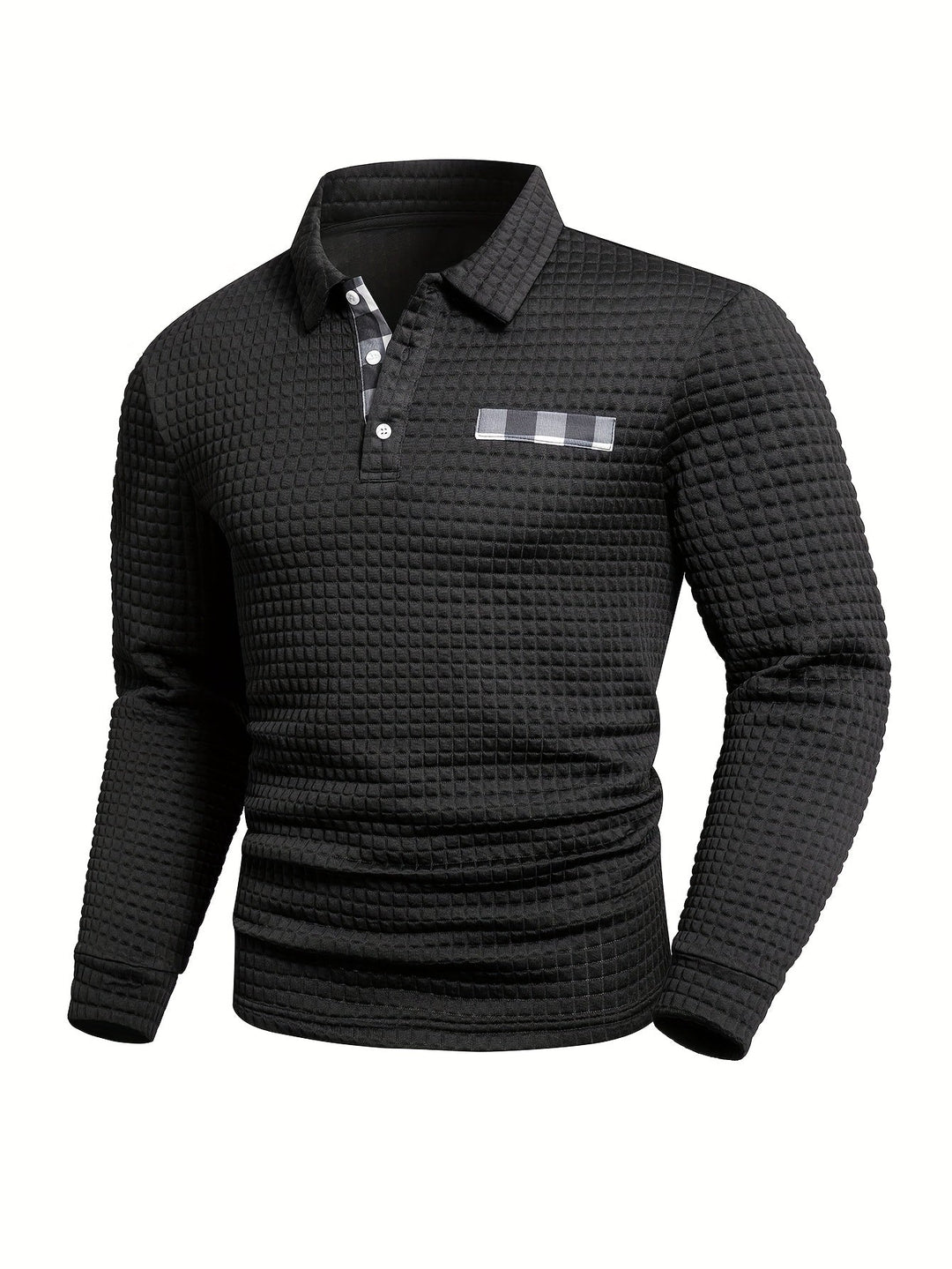 Enrique – Long-Sleeve Polo Shirt for Men