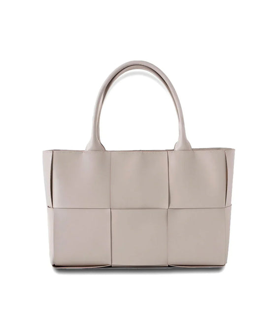 Hadley – Chic Woven Leather Tote Bag for Women