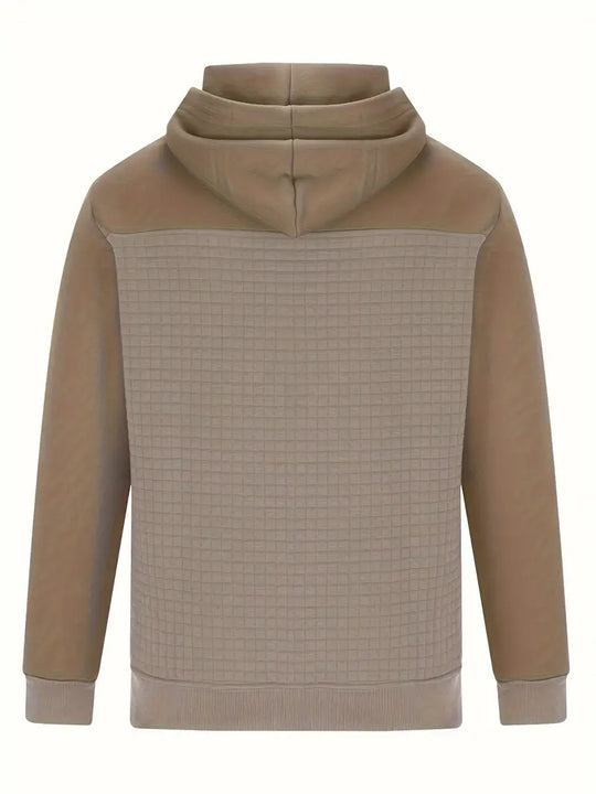Darius – Quilted Casual Hoodie for Men