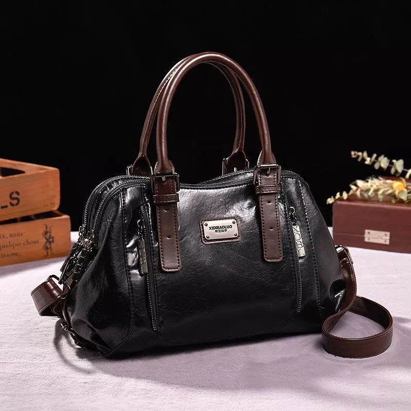 Angela – Women’s Vintage Leather Satchel