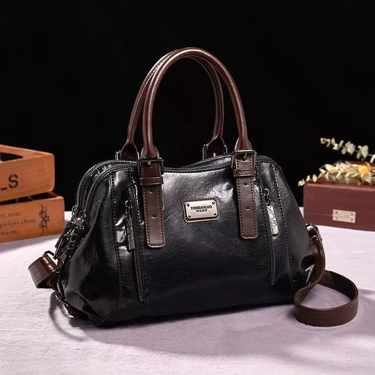 Angela – Women’s Vintage Leather Satchel