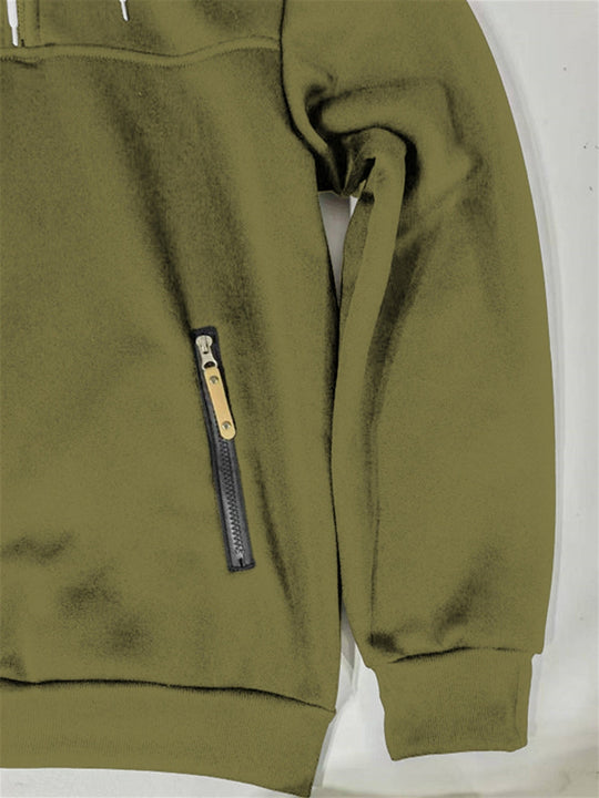 Julio – Casual Zipper-Pocket Hoodie for Men