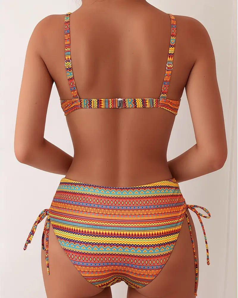 Tryphena – Tribal Print Bikini for Women