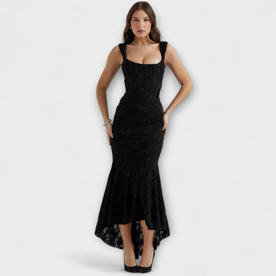 Eloura – Corset Dress in Delicate Pink