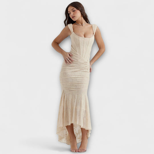 Eloura – Corset Dress in Delicate Pink