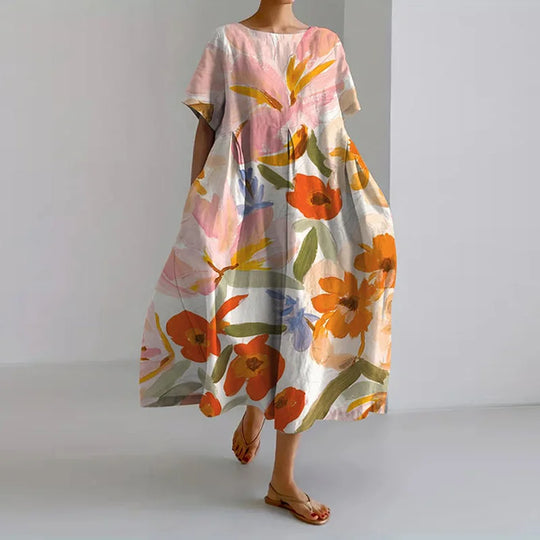 Freja – Summer Dress with Flattering Cut and Free Movement