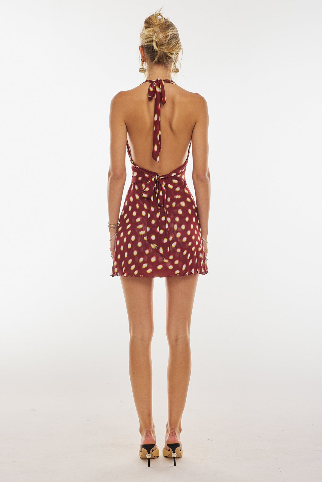 Brea – Halter Neck Mini Dress for Women