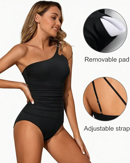 Krista – One-Shoulder Shaping Swimsuit for Women