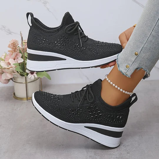 Cyan – Lightweight Knit Sneakers for Women
