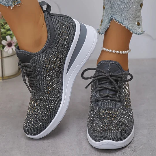 Cyan – Lightweight Knit Sneakers for Women