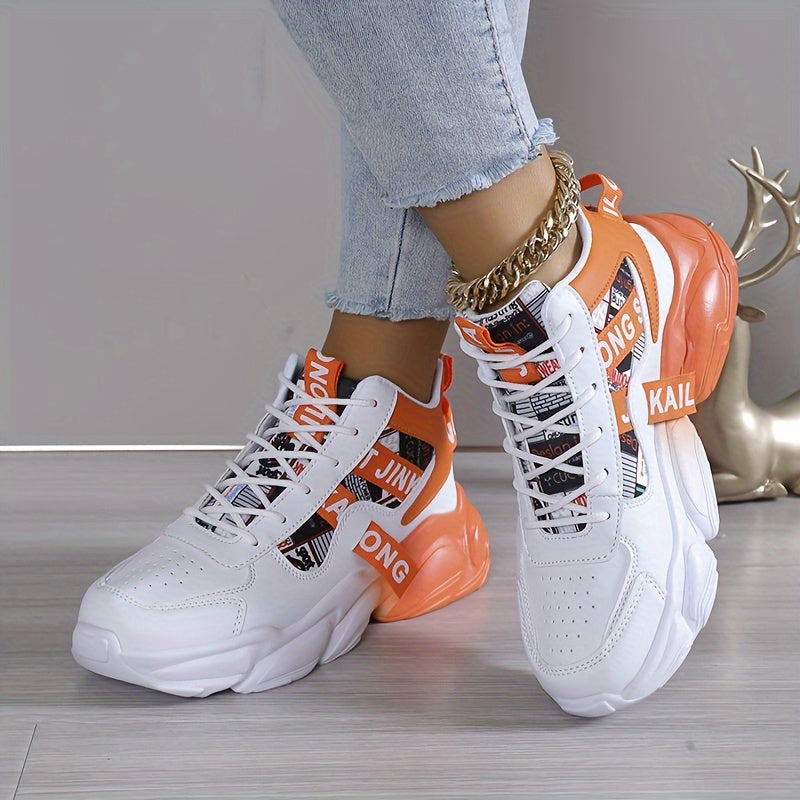 Novalie - StridePop High-Top Sneakers