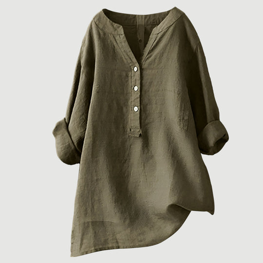 Harper - BreezeLoom Linen Shirt