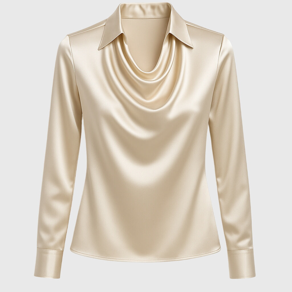 Samaire – Elegant Satin Blouse for Women