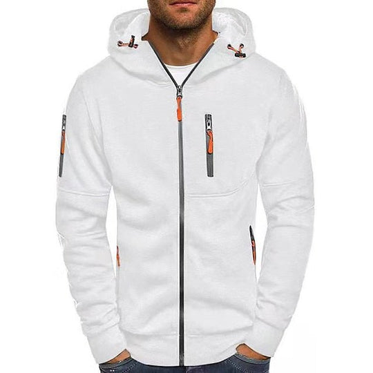 Darren – Essential Zip-Up Hoodie for Men