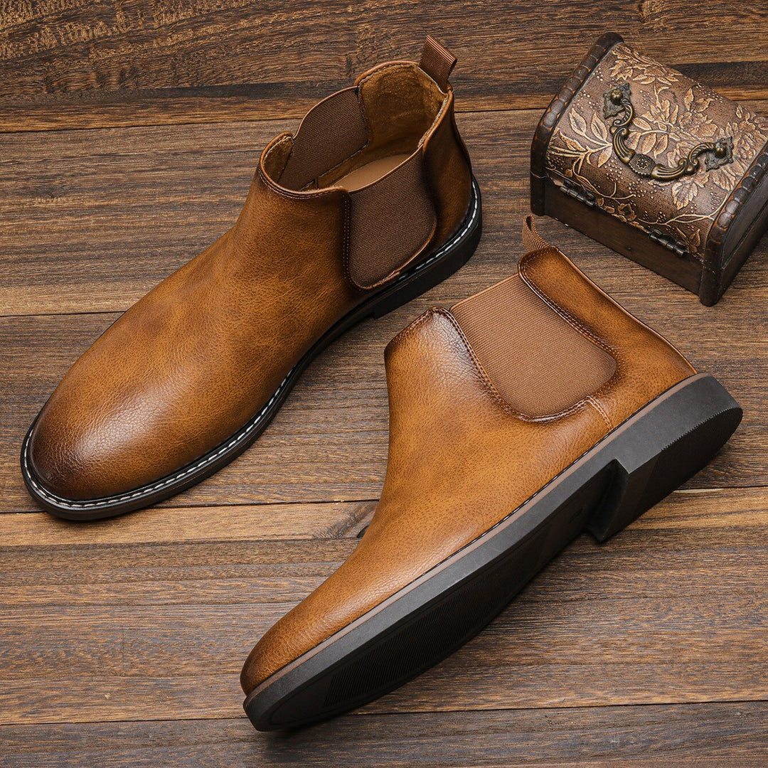 Leanne - UrbanClassic Leather Chelsea Boots
