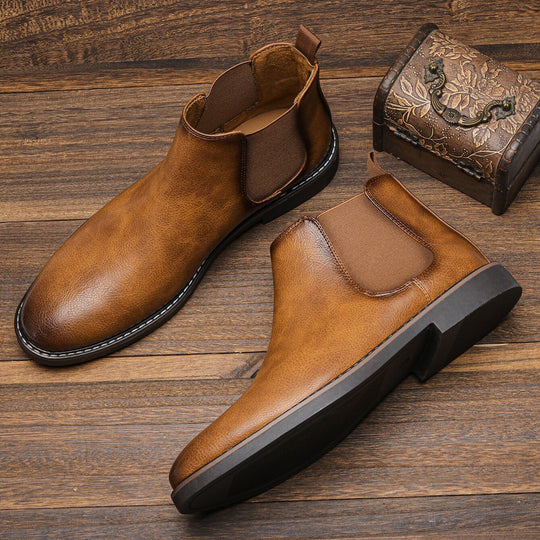 Leanne - UrbanClassic Leather Chelsea Boots