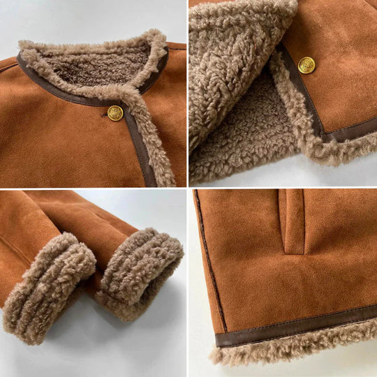 Terra – Faux Shearling Lined Jacket for Women