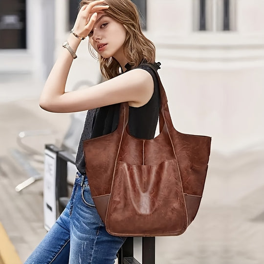 Selene – Everyday Chic Oversized Tote for Women