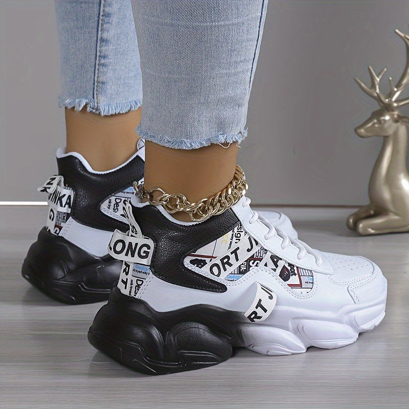 Novalie - StridePop High-Top Sneakers
