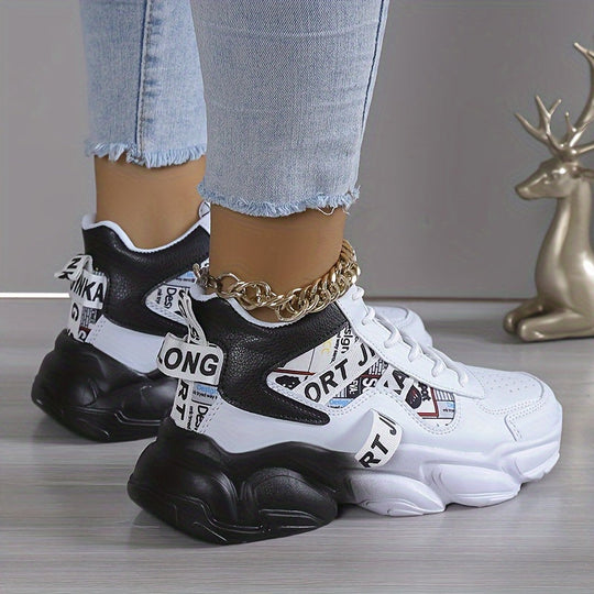 Novalie - StridePop High-Top Sneakers