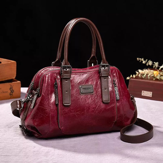 Angela – Women’s Vintage Leather Satchel