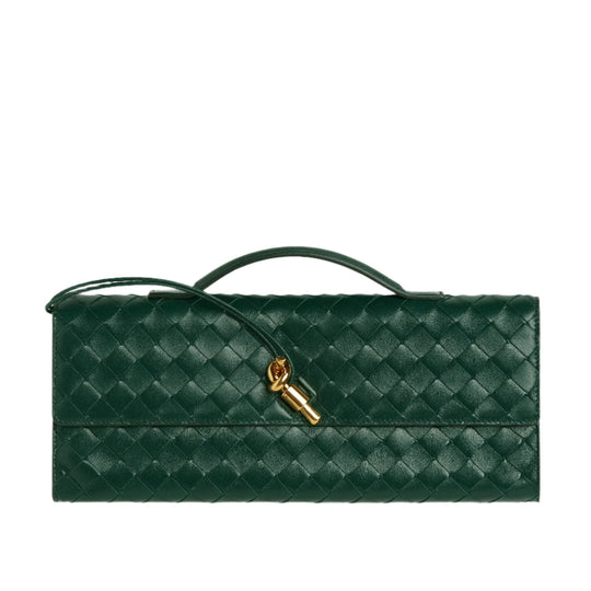 Parker – Sophisticated Woven Leather Clutch for Women
