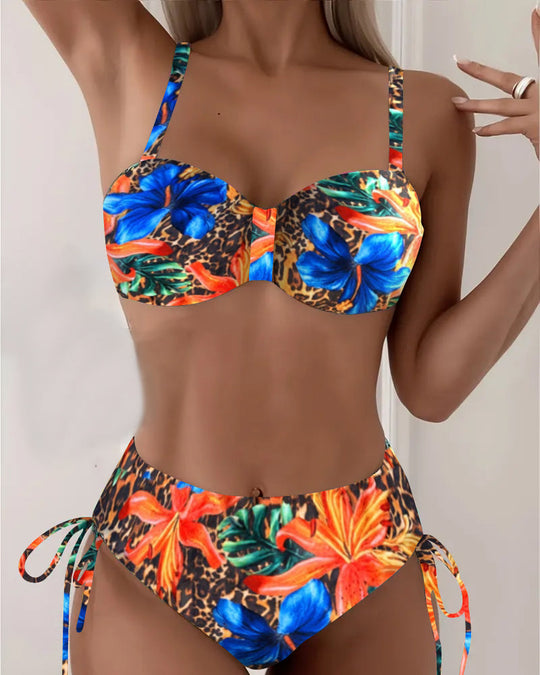 Ekaterina  – Tropical Underwire Bikini for Women