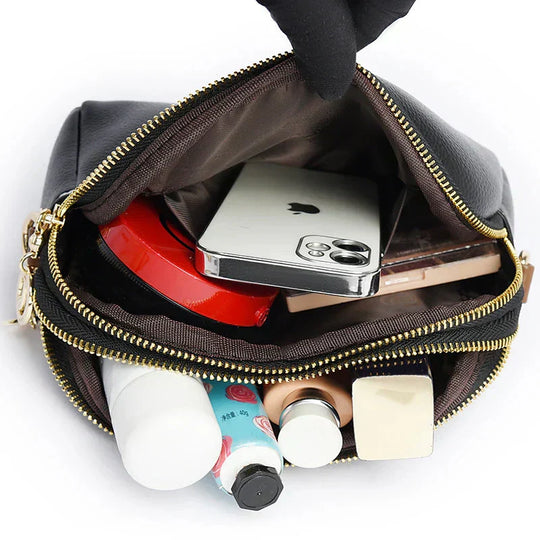 Sanoe – Minimalist Leather Crossbody Bag for Women